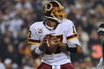 LANDOVER, MD - DECEMBER 27:  Jason Campbell #17 of the Washington Redskins looks to pass during the game against the Dallas Cowboys at FedExField on December 27, 2009 in Landover, Maryland. The Cowboys defeated the Redskins 17-0. (Photo by Larry French/Getty Images)