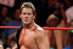 LAS VEGAS - AUGUST 24:  Wrestler Chris Jericho appears in the ring during the WWE Monday Night Raw show at the Thomas & Mack Center August 24, 2009 in Las Vegas, Nevada.  (Photo by Ethan Miller/Getty Images)