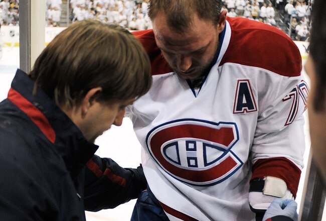  MARKOV STILL SIDELINED BY “RIB INJURY”/Plekanec Scores Twice Tuesday 