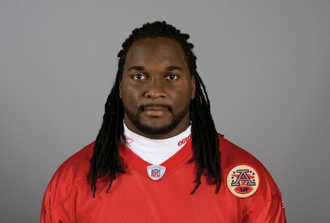 KANSAS CITY, MO - 2009:  Tyson Jackson of the Kansas City Chiefs poses for his 2009 NFL headshot at photo day in Kansas City, Missouri.  (Photo by NFL Photos)      