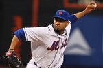 NEW YORK - APRIL 27:  Pedro Feliciano #25 of the New York Mets pithches against the Los Angeles Dodgers during their game on April 27, 2010 at Citi Field in the Flushing neighborhood of the Queens borough of New York City.  (Photo by Al Bello/Getty Images)