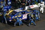 PHOENIX - APRIL 10:  Martin Truex Jr., driver of the #56 NAPA Auto Parts Toyota, pits during the NASCAR Sprint Cup Series SUBWAY Fresh Fit 600 at Phoenix International Raceway on April 10, 2010 in Phoenix, Arizona.  (Photo by Jonathan Ferrey/Getty Images)