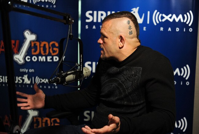 NEW YORK - MARCH 29:  Ultimate fighter Chuck Liddell visits the SIRIUS XM Studio on March 29, 2010 in New York City.  (Photo by Andrew H. Walker/Getty Images)