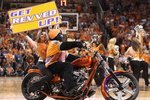 PHOENIX - MAY 05:  The Phoenix Suns mascot 'Gorilla' performs during Game Two of the Western Conference Semifinals of the 2010 NBA Playoffs against the San Antonio Spurs at US Airways Center on May 5, 2010 in Phoenix, Arizona. The team is wearing 'Los Suns' jerseys on Cinco de Mayo in response to an anti-immigration law recently passed in Arizona. The Suns defeated the Spurs 110-102 to take a 2-0 series lead.  NOTE TO USER: User expressly acknowledges and agrees that, by downloading and or using this photograph, User is consenting to the terms and conditions of the Getty Images License Agreement.  (Photo by Christian Petersen/Getty Images)