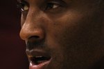 SALT LAKE CITY - MAY 10:  Kobe Bryant #8 of the Los Angeles Lakers looks on against the Utah Jazz during Game Four of the Western Conference Semifinals of the 2010 NBA Playoffs on May 10, 2010 at Energy Solutions Arena in Salt Lake City, Utah. NOTE TO USER: User expressly acknowledges and agrees that, by downloading and or using this Photograph, user is consenting to the terms and conditions of the Getty Images License Agreement.  (Photo by Jed Jacobsohn/Getty Images)