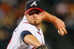 ATLANTA - MAY 14:  Closing pitcher Billy Wagner #13 of the Atlanta Braves pitches in the ninth inning against the Arizona Diamondbacks at Turner Field on May 14, 2010 in Atlanta, Georgia.  (Photo by Kevin C. Cox/Getty Images)