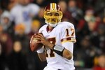 LANDOVER, MD - DECEMBER 21: Quarterback Jason Campbell #17 of the Washington Redskins drops back to pass against the Dallas Cowboys at FedEx Field on December 27, 2009 in Landover, Maryland. (Photo by Larry French/Getty Images)