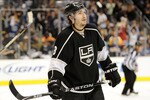 LOS ANGELES, CA - APRIL 21:  Drew Doughty #8 of the Los Angeles Kings reacts after the goal of Sami Salo #6 of the Vancouver Canucks during the third period in game four of the Western Conference Quarter-final at Staples Center on April 21, 2010 in Los Angeles, California.  (Photo by Harry How/Getty Images)