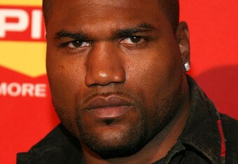 LAS VEGAS - DECEMBER 07:  UFC Light Heavyweight Mixed Martial Arts Champion Quinton 'Rampage' Jackson arrives at Spike TV's 2007 'Video Game Awards' at the Mandalay Bay Events Center on December 7, 2007 in Las Vegas, Nevada.  (Photo by Frazer Harrison/Getty Images)