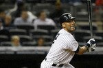 NEW YORK - MAY 18:  Derek Jeter #2 of the New York Yankees bats in the seventh inning against the Boston Red Sox at Yankee Stadium on May 18, 2010 in the Bronx borough of New York City. The Red Sox defeated the Yankees 7-6.  (Photo by Chris Trotman/Getty Images)