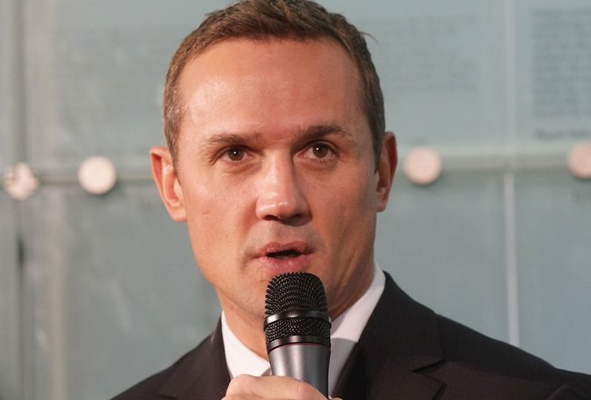 TORONTO, ON - NOVEMBER 09: Steve Yzerman speaks with the media at the Hockey Hall of Fame Induction Photo Opportunity at the Hockey Hall of Fame on November 9, 2009 in Toronto, Canada.  (Photo by Bruce Bennett/Getty Images)