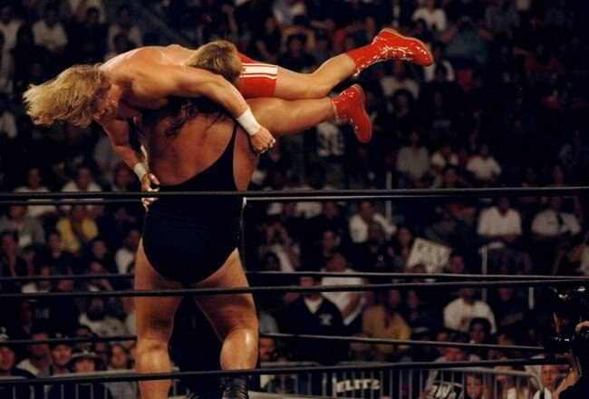 12 Jun 1998:  Kevin Greene in action during the WCW Bash at the Beach at the Cox Arena in San Diego, California. Mandatory Credit: Elsa Hasch  /Allsport