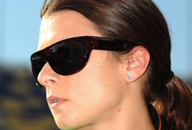 KANSAS CITY, KS - MAY 01:  Danica Patrick, driver of the #7 Andretti Autosport Dallara Honda during the Indy Car Series Road Runner Turbo Indy 300 at Kansas Speedway on May 1,  2010 in Kansas City, Kansas  (Photo by Rick Dole/Getty Images)