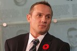 TORONTO, ON - NOVEMBER 09: Steve Yzerman speaks with the media at the Hockey Hall of Fame Induction Photo Opportunity at the Hockey Hall of Fame on November 9, 2009 in Toronto, Canada.  (Photo by Bruce Bennett/Getty Images)