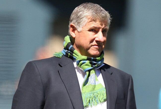 SEATTLE - MAY 08:  Head coach Sigi Schmid of the Seattle Sounders FC watches play against the Los Angeles Galaxy on May 8, 2010 at Qwest Field in Seattle, Washington. The Galaxy defeated the Sounders 4-0. (Photo by Otto Greule Jr/Getty Images)