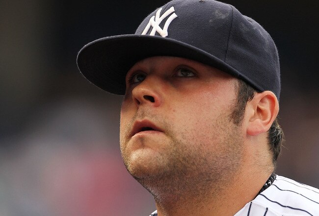 NEW YORK - MAY 29:  Joba Chamberlain #62 of the New York Yankees heads to the dugout after giving up the lead against the Cleveland Indians on May 29, 2010 at Yankee Stadium in the Bronx borough of New York City.  (Photo by Al Bello/Getty Images)