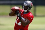 TAMPA, FL - MAY 01:  Receiver Arrelious Benn #17 of the Tampa Bay Buccaneers catches a pass during the Buccaneers Rookie mini camp at One Buccaneer Place on May 1, 2010 in Tampa, Florida.  (Photo by J. Meric/Getty Images)