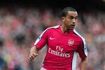 LONDON, ENGLAND - APRIL 03:  Theo Walcott of Arsenal during the Barclays Premier League match between Arsenal and Wolverhampton Wanderers at the Emirates Stadium on April 3, 2010 in London, England.  (Photo by Mike Hewitt/Getty Images)