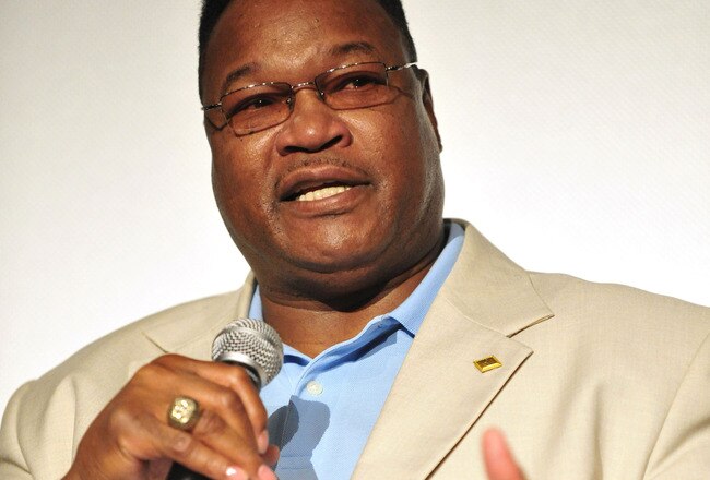 NEW YORK - OCTOBER 19:  Boxer Larry Holmes attends the premiere Of 'Muhammad And Larry' at the Tribeca and ESPN Sports Film Festival at Clearview Chelsea Cinemas on October 19, 2009 in New York City.  (Photo by Rob Loud/Getty Images)