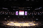 LOS ANGELES, CA - JUNE 06:  A general view of action between the Boston Celtics and the Los Angeles Lakers in Game Two of the 2010 NBA Finals at Staples Center on June 6, 2010 in Los Angeles, California. NOTE TO USER: User expressly acknowledges and agrees that, by downloading and/or using this Photograph, user is consenting to the terms and conditions of the Getty Images License Agreement  (Photo by Ronald Martinez/Getty Images)