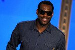 LOS ANGELES, CA - JUNE 05:  NBA basketball player LeBron James receives the Unstoppable Jock Award onstage during Spike TV's 4th Annual 'Guys Choice Awards' held at Sony Studios on June 5, 2010 in Los Angeles, California. 'Guys Choice' premieres June 20, 2010 at 10PM ET/PT on Spike.  (Photo by Kevin Winter/Getty Images)