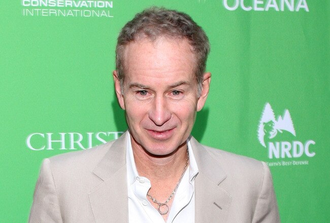 NEW YORK - APRIL 22: John McEnroe attends the A Bid to Save the Earth Green Auction at Christie's on April 22, 2010 in New York City.  (Photo by Andrew Toomey/Getty Images)