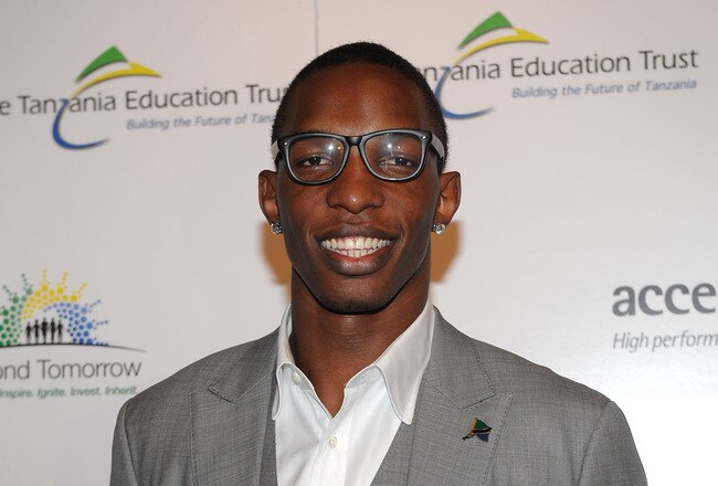 NEW YORK - APRIL 19:  NBA player Hasheem Thabeet attends the Tanzania Education Trust New York Gala hosted by President Jakaya Kikwete of the United Republic of Tanzania at Plaza Athenee on April 19, 2010 in New York City.  (Photo by Dimitrios Kambouris/Getty Images for The United Republic of Tanzania)
