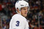 OTTAWA, ON - MARCH 06:  Dion Phaneuf #3 of the Toronto Maple Leafs looks on against the Ottawa Senators in a game at Scotiabank Place on March 6, 2010 in Ottawa, Canada.  (Photo by Phillip MacCallum/Getty Images)