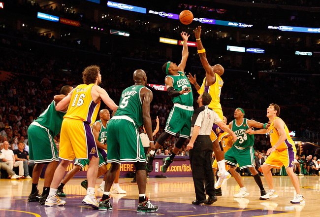 Celtics Beating Lakers