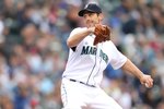 SEATTLE - JUNE 02:  Starting pitcher Cliff Lee #36 of the Seattle Mariners pitches against the Minnesota Twins at Safeco Field on June 2, 2010 in Seattle, Washington. (Photo by Otto Greule Jr/Getty Images)