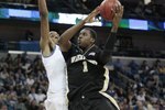 NEW ORLEANS - MARCH 20:  Al-Farouq Aminu #1 of the Wake Forest Deacon Demons shoots during the second round of the 2010 NCAA mens basketball tournament at the New Orleans Arena on March 20, 2010 in New Orleans, Louisiana.  (Photo by Dave Martin/Getty Images)