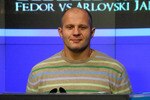 NEW YORK - JANUARY 20:  Fedor Vladimirovich Emelianenko, heavyweight mixed martial artist and current World Alliance of Mixed Martial Arts heavyweight champion rings the NASDAQ opening bell at NASDAQ in Times Square on January 20, 2009 in New York City.  (Photo by Joe Corrigan/Getty Images)