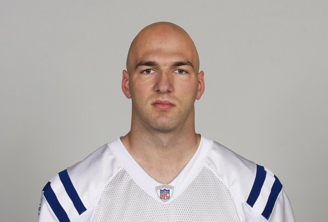 INDIANAPOLIS - 2009:  Anthony Gonzalez of the Indianapolis Colts poses for his 2009 NFL headshot at photo day in Indianapolis, Indiana.  (Photo by NFL Photos)