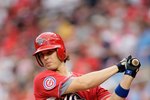 ST. LOUIS, MO - JULY 12: U.S. Futures All-Star Josh Vitters of the Chicago Cubs takes a practice swing during the 2009 XM All-Star Futures Game at Busch Stadium on July 12, 2009 in St. Louis, Missouri. (Photo by Jamie Squire/Getty Images)
