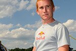 LOUDON, NH - JUNE 25:  Cole Whitt, driver of the #84 Red Bull Toyota, stands on the grid prior to the NASCAR K&N Pro Series East New England 125 at New Hampshire Motor Speedway on June 25, 2010 in Loudon, New Hampshire.  (Photo by Rusty Jarrett/Getty Images for NASCAR)