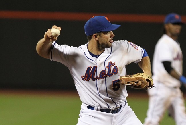 NEW YORK - JUNE 23:  David Wright of the New York Mets in the field against the Detroit Tigers at Citi Field on June 23, 2010 in the Flushing neighborhood of the Queens borough of New York City.  (Photo by Nick Laham/Getty Images)
