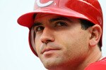 CINCINNATI - MAY 18: Joey Votto #19 of the Cincinnati Reds is pictured during the game against the Milwaukee Brewers at Great American Ball Park on May 18, 2010 in Cincinnati, Ohio.  (Photo by Andy Lyons/Getty Images)