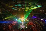 LONDON - JULY 13:  General View of the Albert Hall during the Ultimate Fighting Championship, 'Brawl in the Royal Albert Hall', in the Royal Albert Hall London, England on July 13, 2002. (Photo by Mike Hewitt / Getty Images)