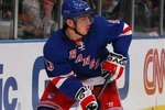 NEW YORK - APRIL 22:  Nikolai Zherdev #13 of the New York Rangers skates against the Washington Capitals during Game Four of the Eastern Conference Quarterfinal Round of the 2009 NHL Stanley Cup Playoffs on April 22, 2008 at Madison Square Garden in New York City.  (Photo by Jim McIsaac/Getty Images)