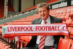 LIVERPOOL, UNITED KINGDOM - JULY 01:  Roy Hodgson is unveiled as the new Liverpool FC manager at Anfield on July 01, 2010 in Liverpool, England. (Photo by Clint Hughes/Getty Images)
