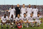 EAST HARTFORD, CT - MAY 25: Eddie Johnson #9, Brad Guzan #18, Clarence Goodsen #21, Oguchi Onyewu #5, Edson Buddle #29, Maurice Edu #19, DaMarcus Beasely #7, Steve Cherundolo #6, Alejandro Bedoya #28, Stuart Holden #22, and Jonathan Bornstein #12, of the United States pose for a picture before a friendly match  against the Czech Republic at Rentschler Field on May 25, 2010 in East Hartford, Connecticut. (Photo by Jim Rogash/Getty Images)