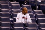 INDIANAPOLIS, IN - FEBRUARY 27: Head coach Mike Singletary of the San Francisco 49ers watches drills on the field during the NFL Scouting Combine presented by Under Armour at Lucas Oil Stadium on February 27, 2010 in Indianapolis, Indiana. (Photo by Scott Boehm/Getty Images)