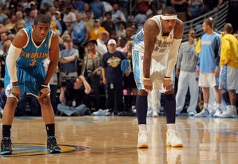 New York Knicks, Carmelo Anthony, Chris Paul and Amar'e Stoudemire