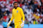 BLOEMFONTEIN, SOUTH AFRICA - JUNE 27:  David James of England looks on during the 2010 FIFA World Cup South Africa Round of Sixteen match between Germany and England at Free State Stadium on June 27, 2010 in Bloemfontein, South Africa.  (Photo by Clive Rose/Getty Images)