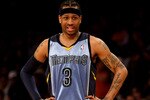 LOS ANGELES, CA - NOVEMBER 06:  Allen Iverson #3 of the Memphis Grizzlies staands on the court in the game against the Los Angeles Lakers on November 6, 2009 at Staples Center in Los Angeles, California. The Lakers won 114-98.  NOTE TO USER: User expressly acknowledges and agrees that, by downloading and/or using this Photograph, user is consenting to the terms and conditions of the Getty Images License Agreement.  (Photo by Stephen Dunn/Getty Images)