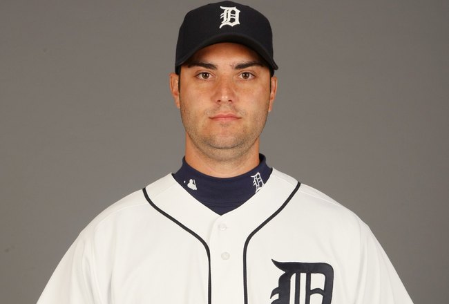 LAKELAND, FL - FEBRUARY 21:  Armando Galarraga #58 of the Detroit Tigers poses for a portrait during Photo Day on February 21, 2009 at Joker Marchant Stadium in Lakeland, Florida. (Photo by: Nick Laham/Getty Images)