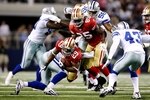 DALLAS - AUGUST 29:  Glenn Coffee #29 of the San Francisco 49ers moves forward with the ball during the preseason game against the Dallas Cowboys at Cowboys Stadium on August 29, 2009 in Dallas, Texas.  (Photo by Ronald Martinez/Getty Images)