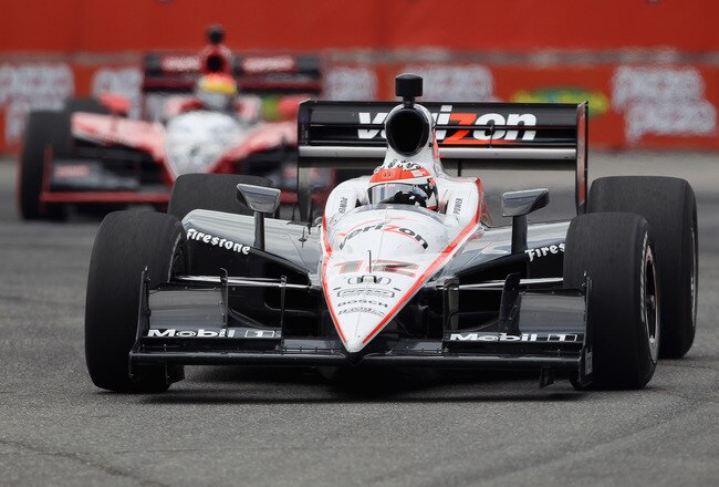 TORONTO, ON - JULY 18:  Will Power of Australia, driver of the #12 Verizon Team Penske Dallara Honda, during the IZOD IndyCar Series Honda Indy Toronto on July 18, 2010 in the streets of Toronto, Canada.  (Photo by Streeter Lecka/Getty Images)