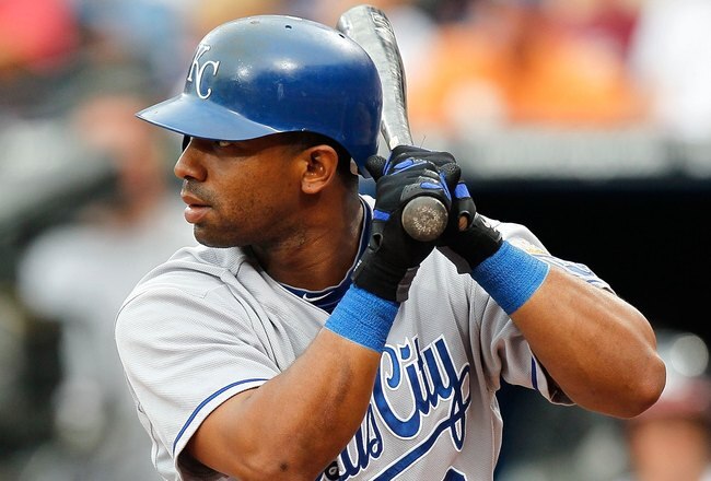 ATLANTA - JUNE 19:  Alberto Callaspo #13 of the Kansas City Royals against the Atlanta Braves at Turner Field on June 19, 2010 in Atlanta, Georgia.  (Photo by Kevin C. Cox/Getty Images)