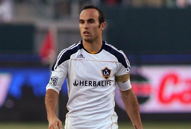 CARSON, CA - JULY 04:  Landon Donovan #10 of the Los Angeles Galaxy walks on the field against the Seattle Sounders FC on July 4, 2010 at the Home Depot Center in Carson, California.  Donovan is playing in his first MLS game since returning from the 2010 FIFA World Cup in South Africa.  (Photo by Jeff Golden/Getty Images)